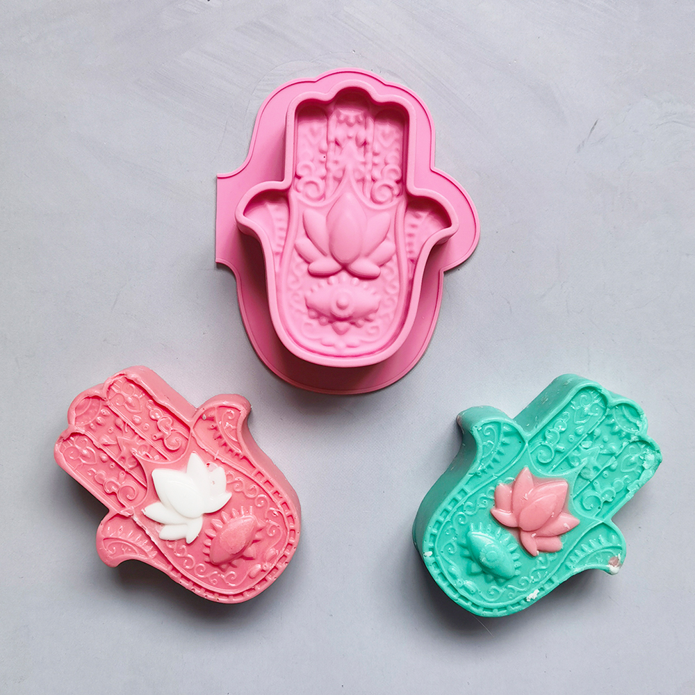 Candle Making Video - 2/4pcs Silicone Soap Molds DIY Handmade