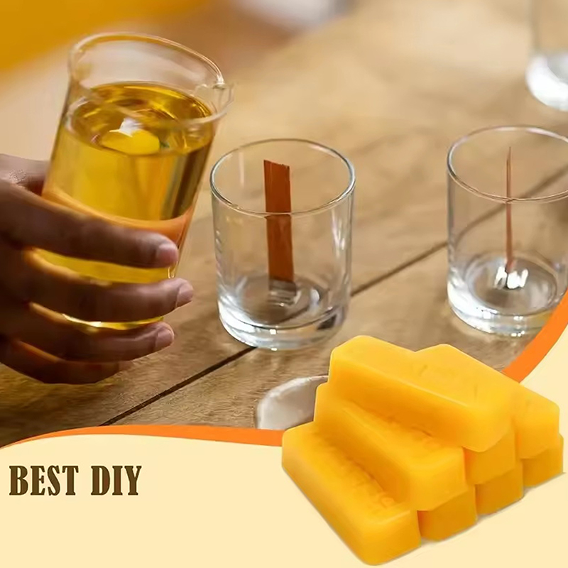 Candle Making At Home - 4/8pcs Pure Beeswax Blocks, High-Quality Waxing