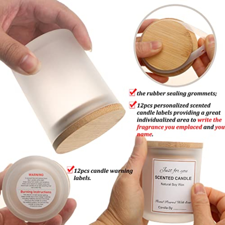12 Pack 12 OZ Glass Candle Jar - Candle Making Glass Jars recensie en prijs