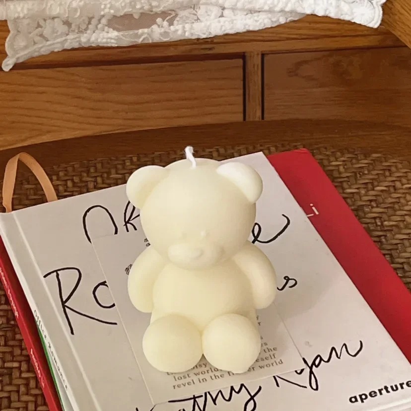 3D Cute Cartoon Bear Silicone  - Candle Making At Home recensie en prijs