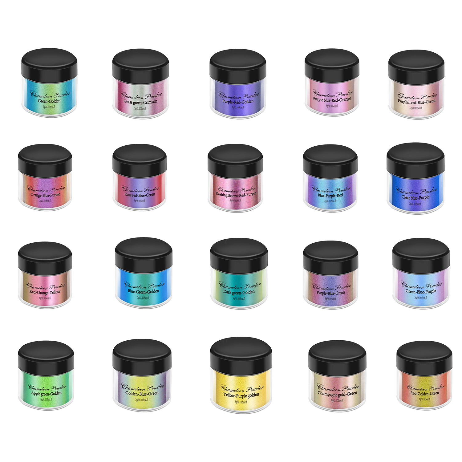 3g Chameleon Mica Powder Color - Candle Making Bath recensie en prijs