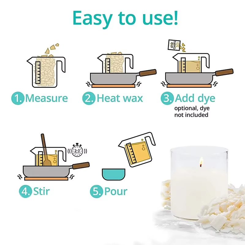 1kg/500/250/100g Pure Soy Wax  - Candle Making At Home recensie en prijs