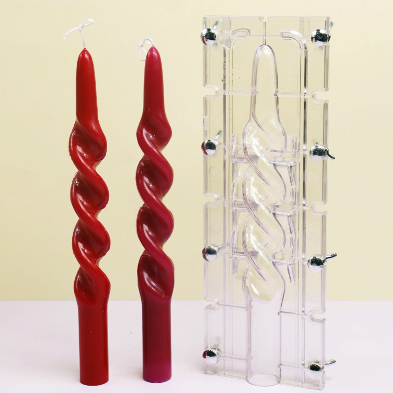 Twisted Stripe Column Acrylic  - Candle Making At Home recensie en prijs