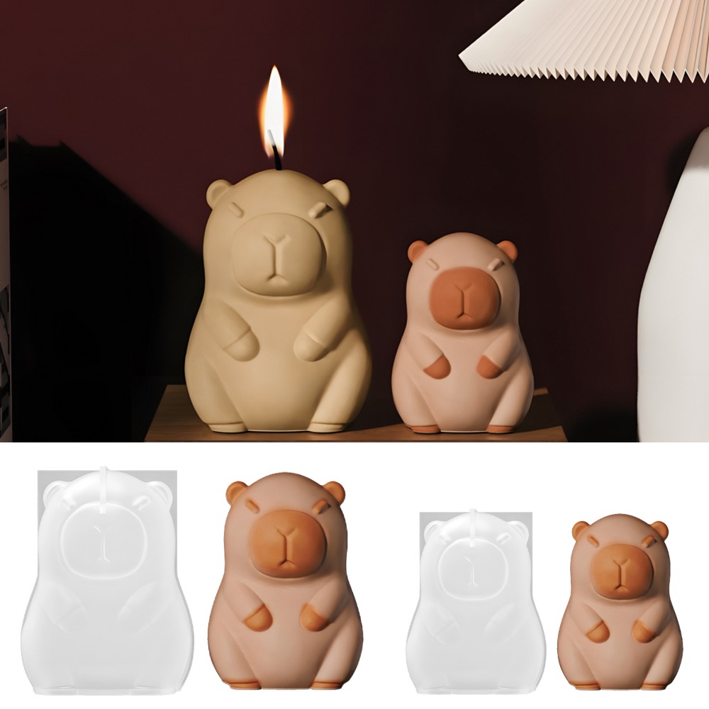 Standing Capybara Scent Candle - Candle Making Video recensie en prijs