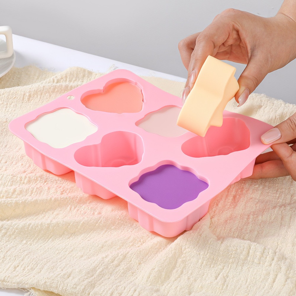 Square Heart Shape Silicone Mo - Candle Making Video recensie en prijs