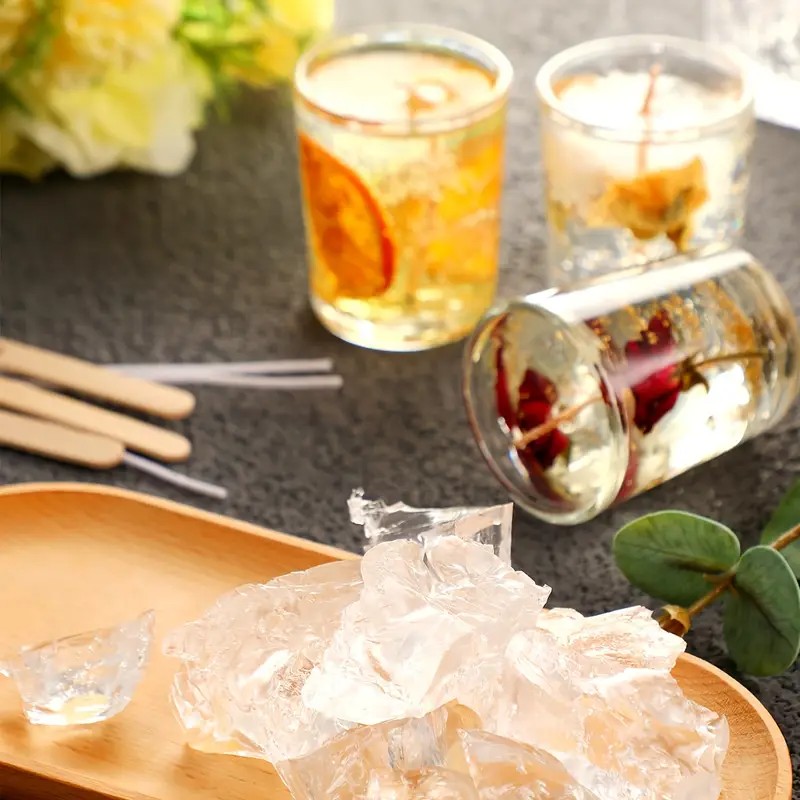 Transparent Crystal Wax, Jelly - Candle Making Video recensie en prijs