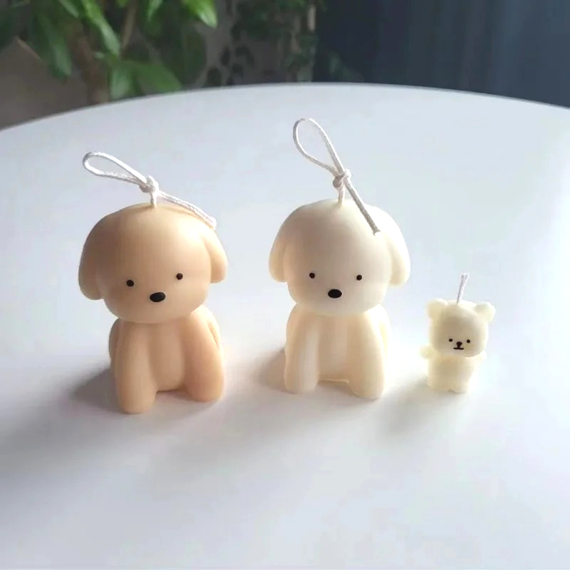 3D Puppy Scented Candle Silico - Candle Making At Home recensie en prijs