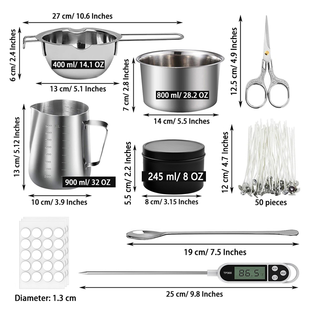 Glintmos DIY Candle Making Kit - Candle Making At Home recensie en prijs