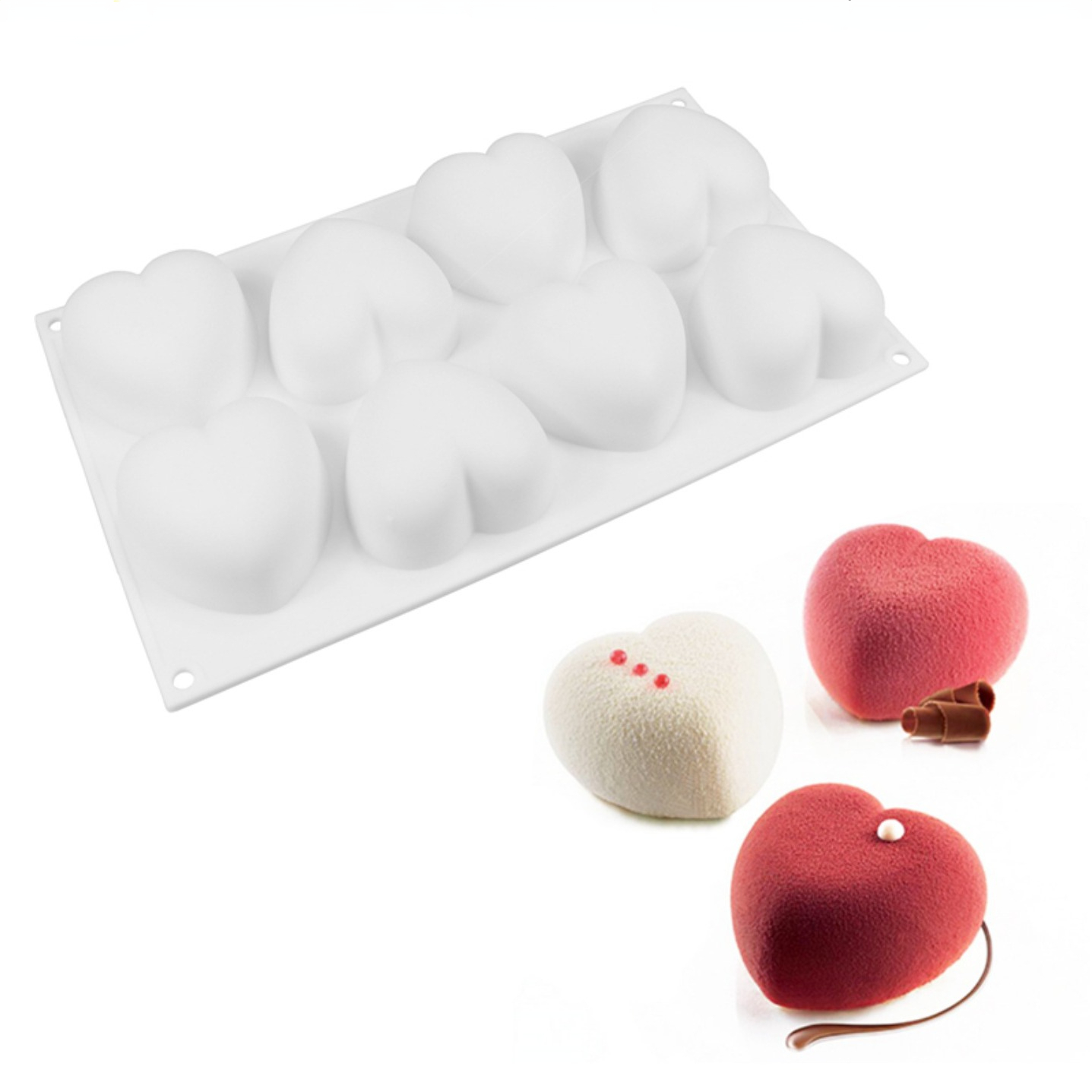 Love Heart Silicone Soap Mold  - Candle Making At Home recensie en prijs