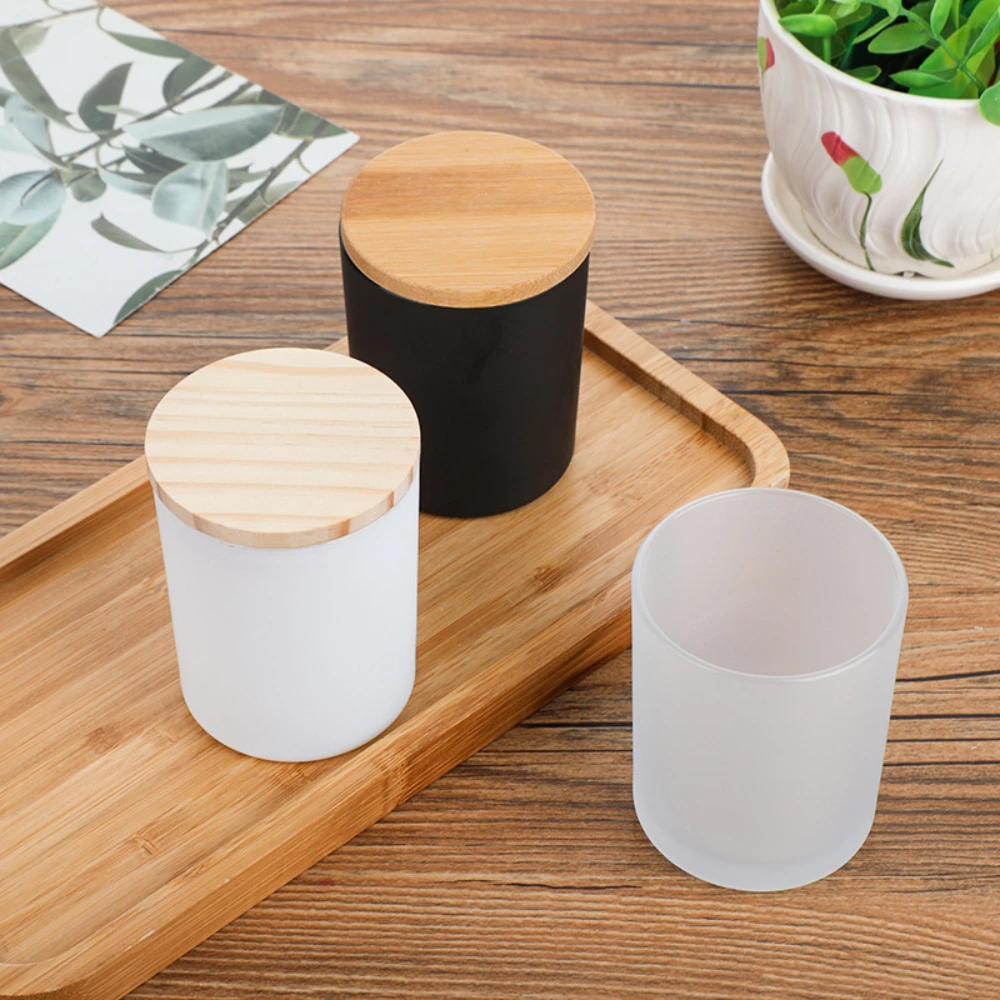 Wooden Cover Glass Candle Jars - Candle Making Homewood recensie en prijs