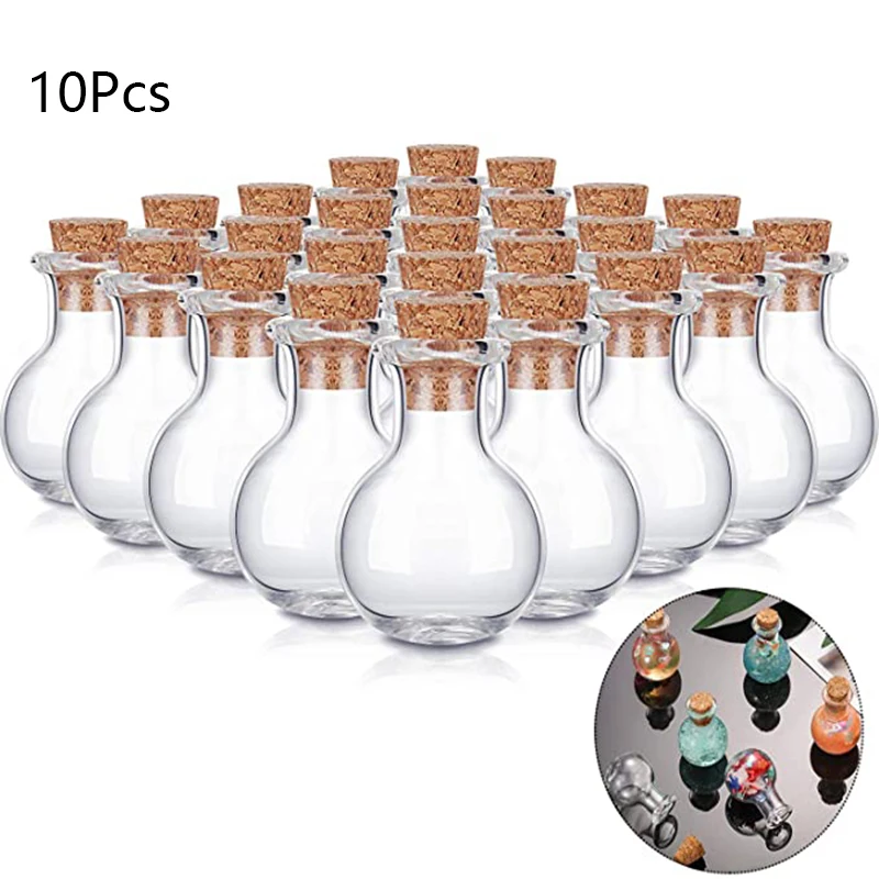 10Pcs Small Glass Bottles Mini - Candle Making Glass Jars recensie en prijs