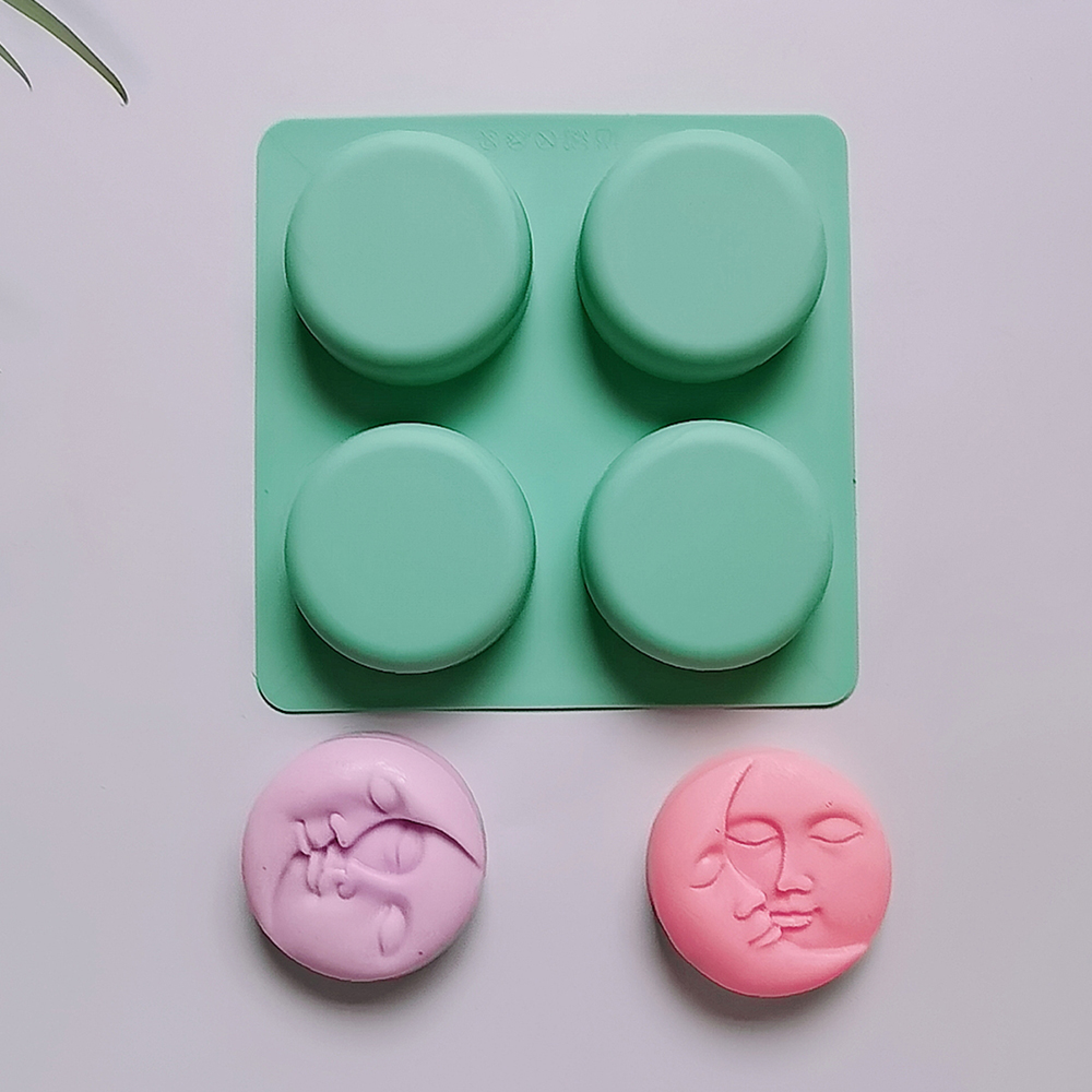 4 Cavity Silicone Soap Mold Mo - Candle Making Bath recensie en prijs