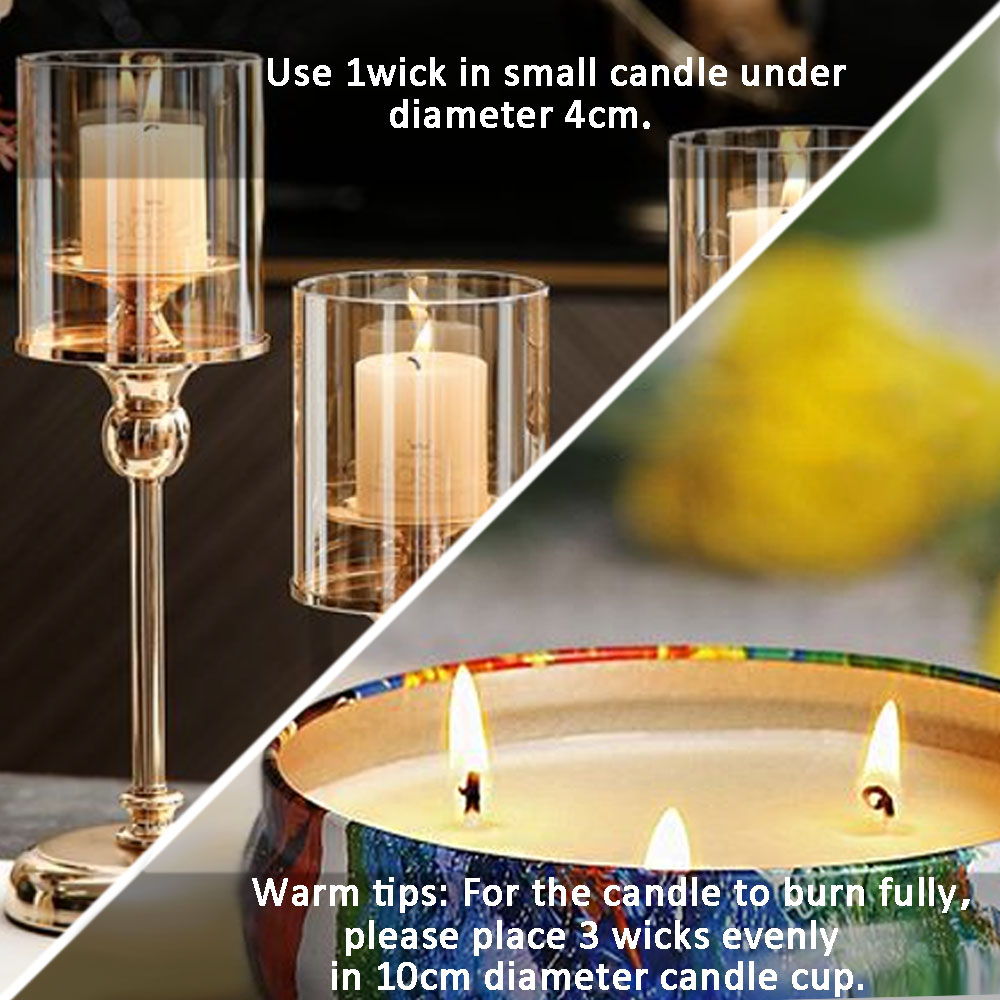 55pcs Flower Candle Wick Wood  - Candle Making Homewood recensie en prijs