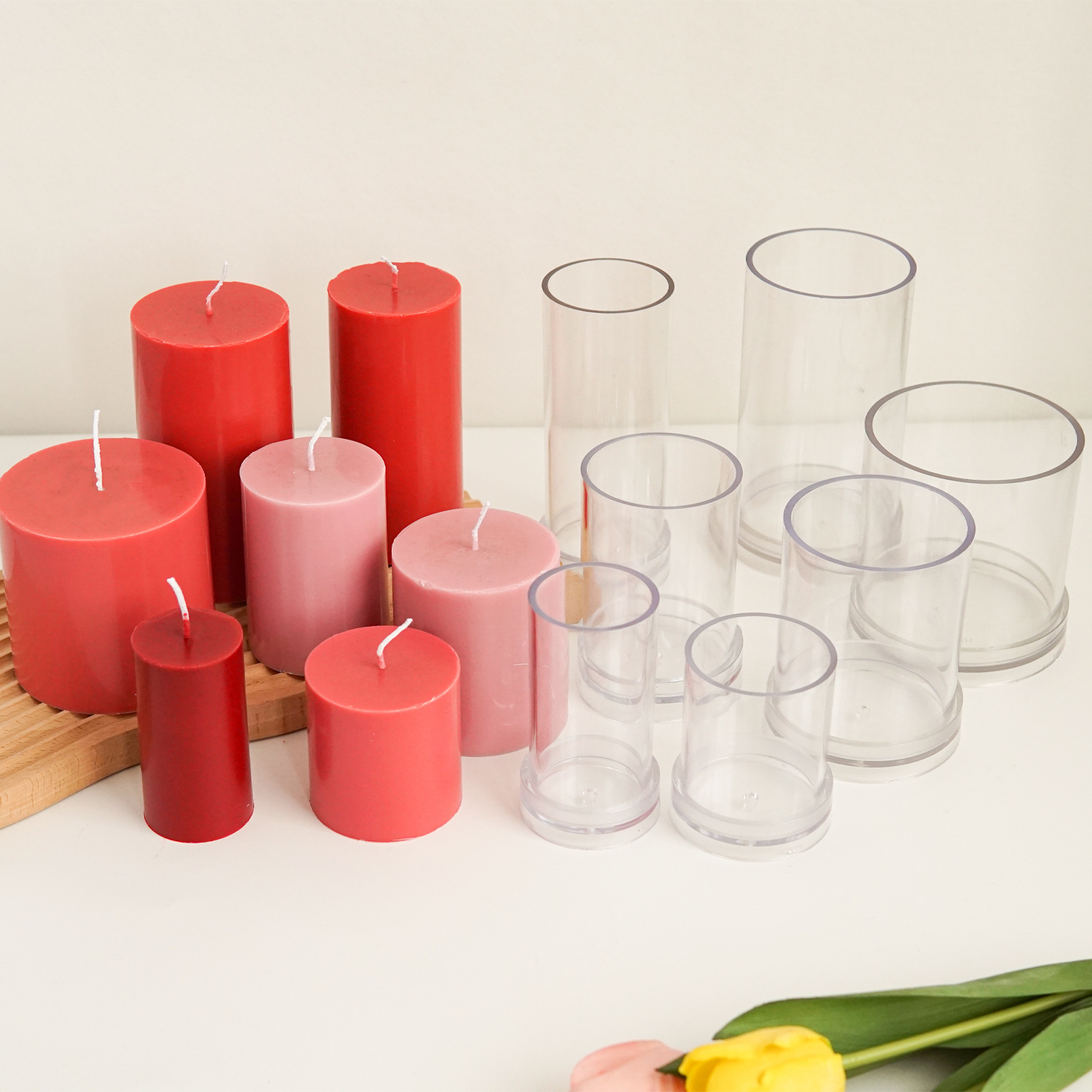 Various 3D Cylindrical Candle  - Candle Making At Home recensie en prijs