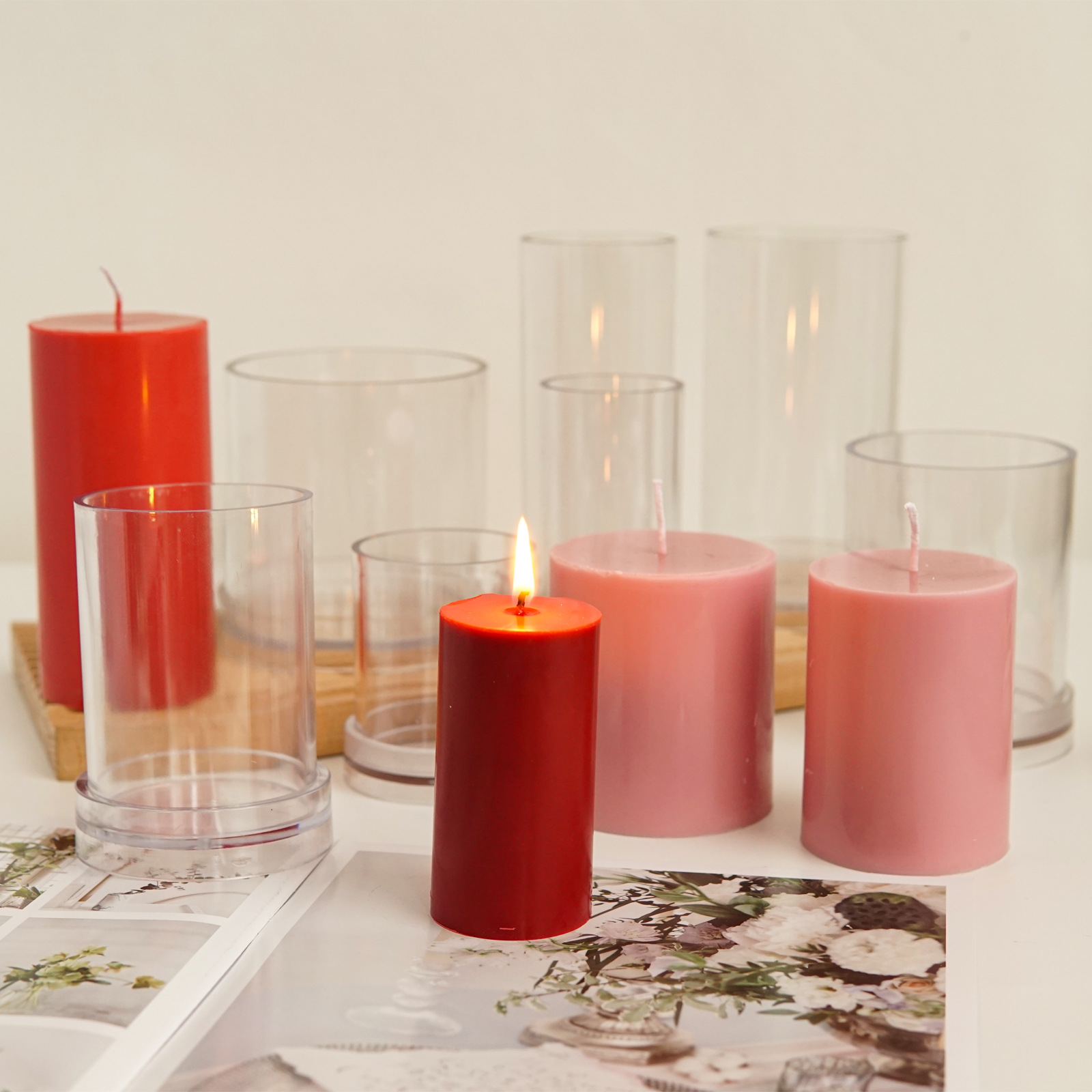 Various 3D Cylindrical Candle  - Candle Making At Home recensie en prijs