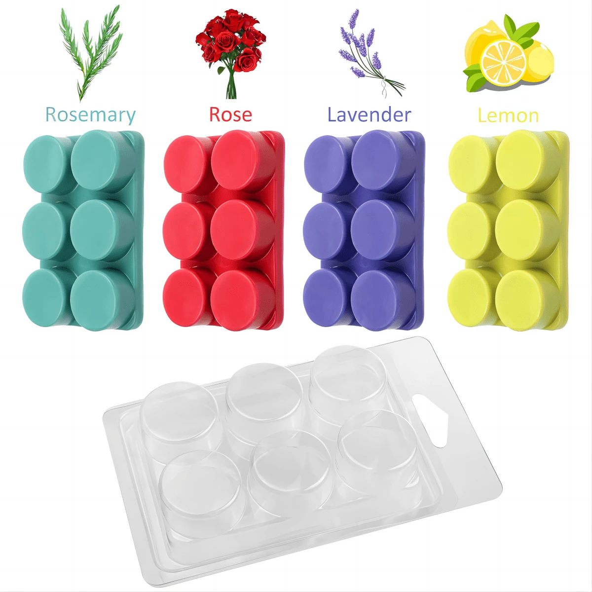 10pcs Wax Melt Mold, Wax Melt  - Candle Making Video recensie en prijs