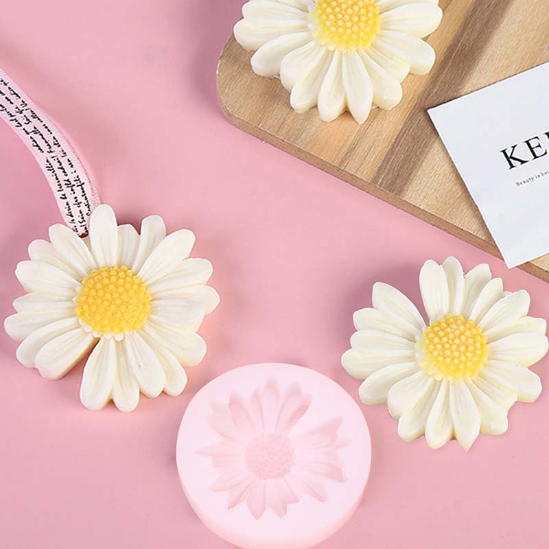 DIY Candle Silicone Mold Daisy - Candle Making Video recensie en prijs