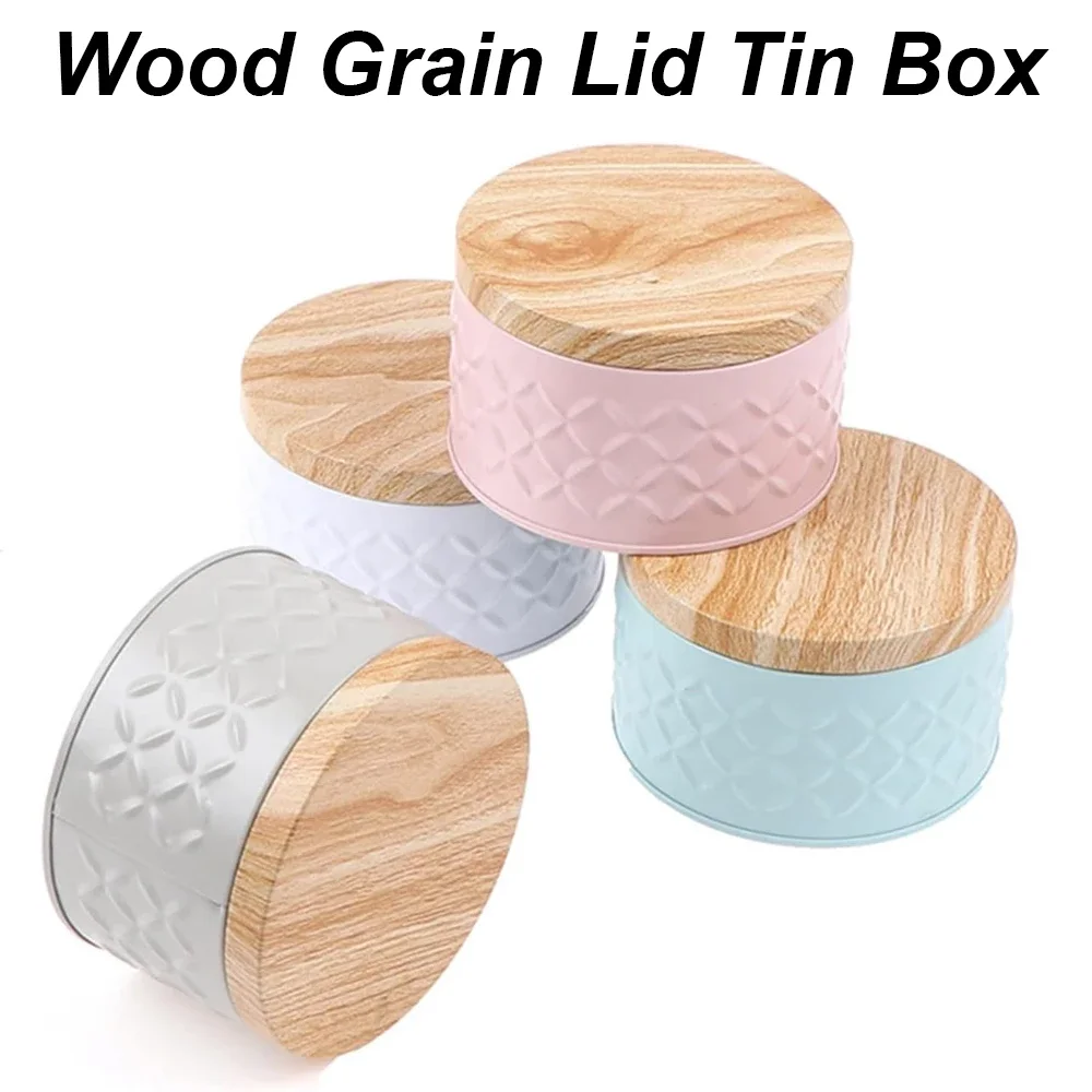 Tea Storage Jar Wood Grain Tin - Candle Making Homewood recensie en prijs